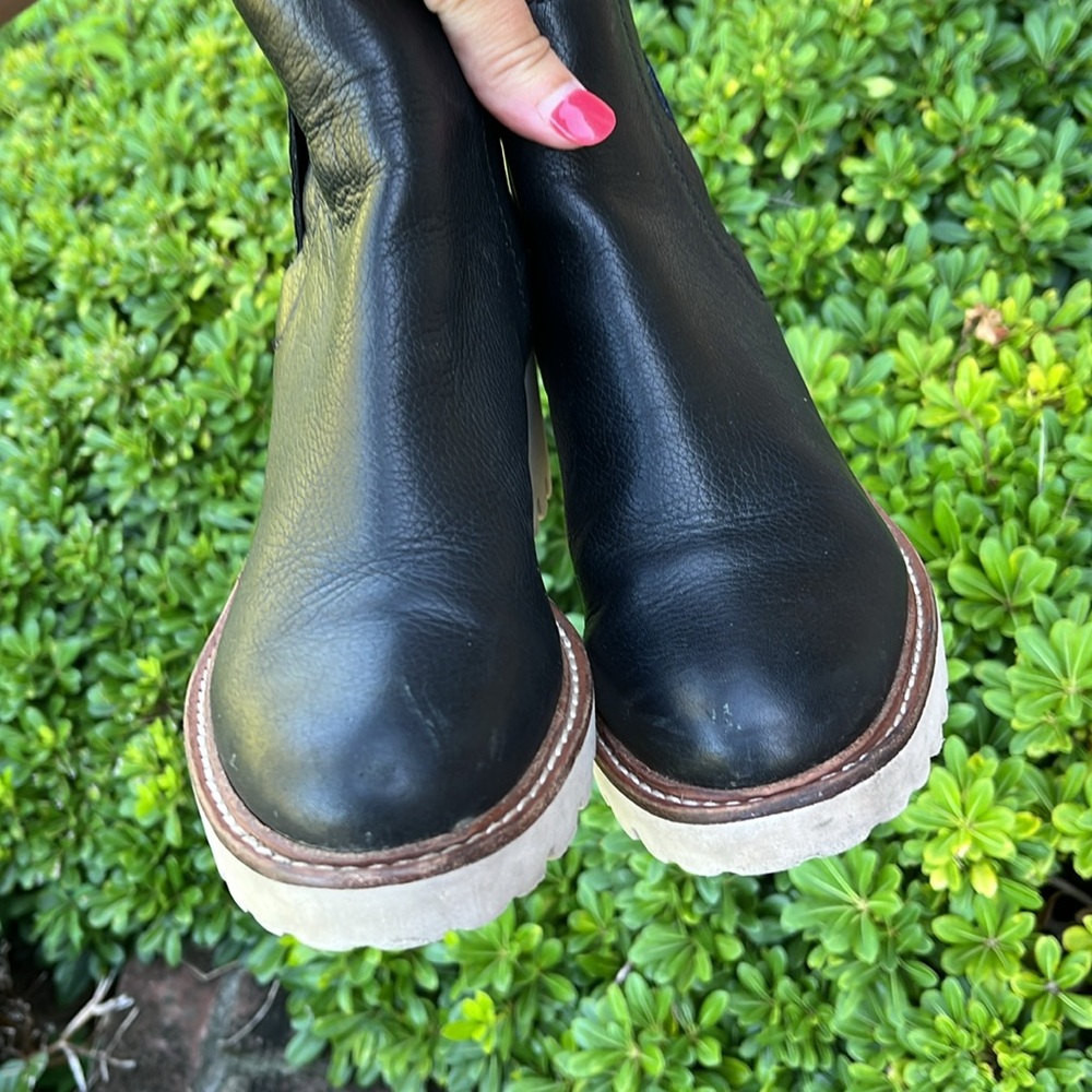 Dolce Vita Black Ankle Boots Size 7 - Picture 6 of 9
